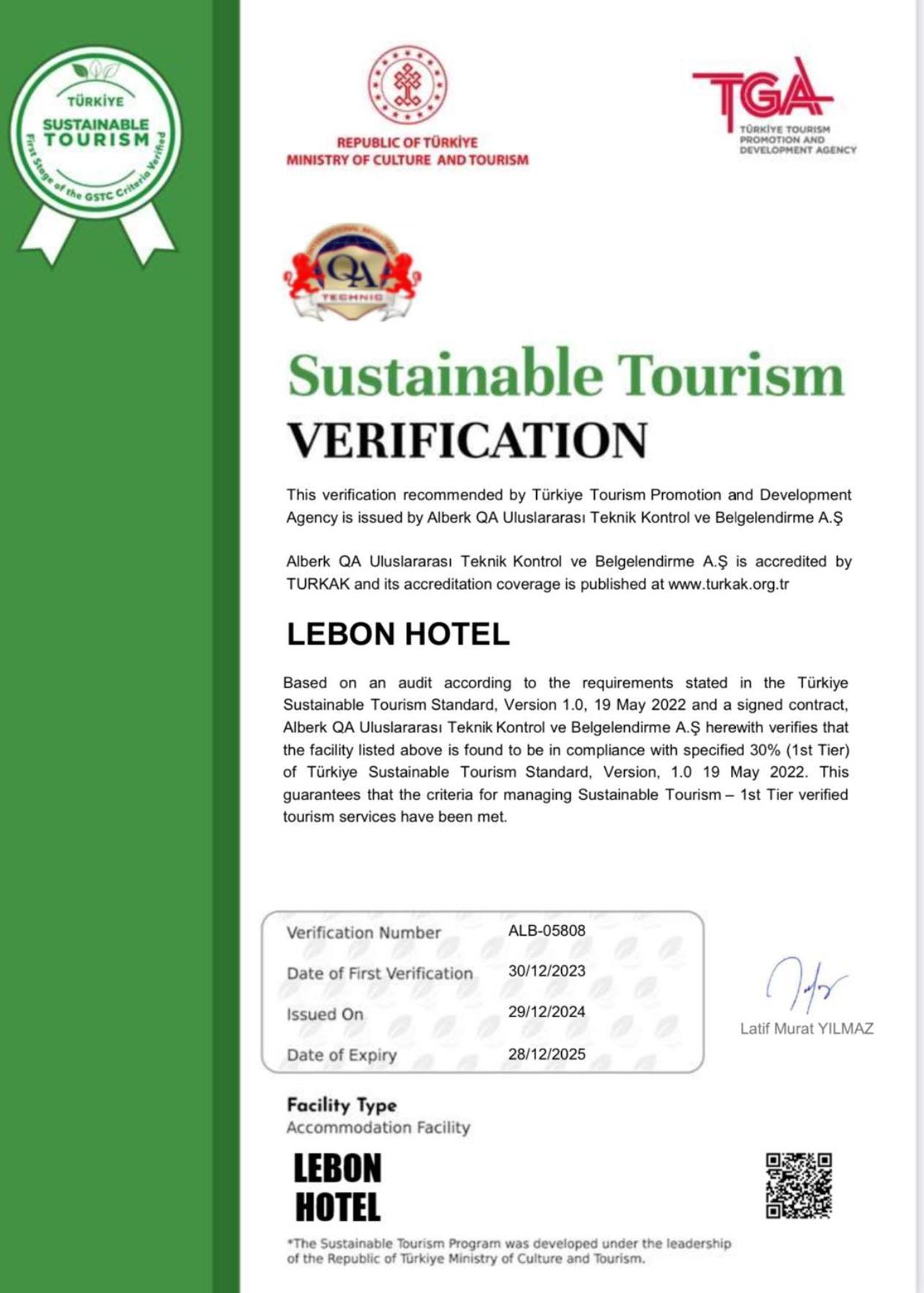Lebon Hotel-special Class Otel